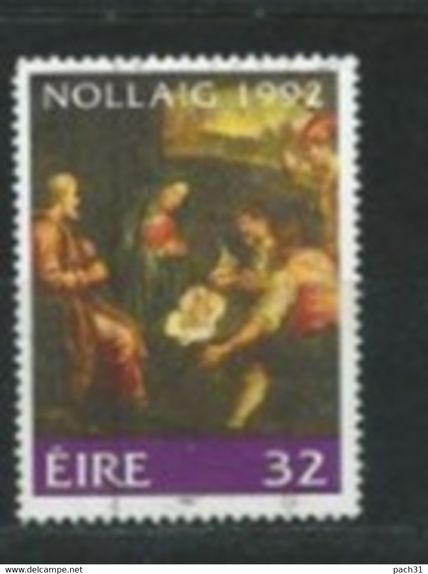 Irlande   N° YT 815 Oblitéré  Noel  1992 - Used Stamps