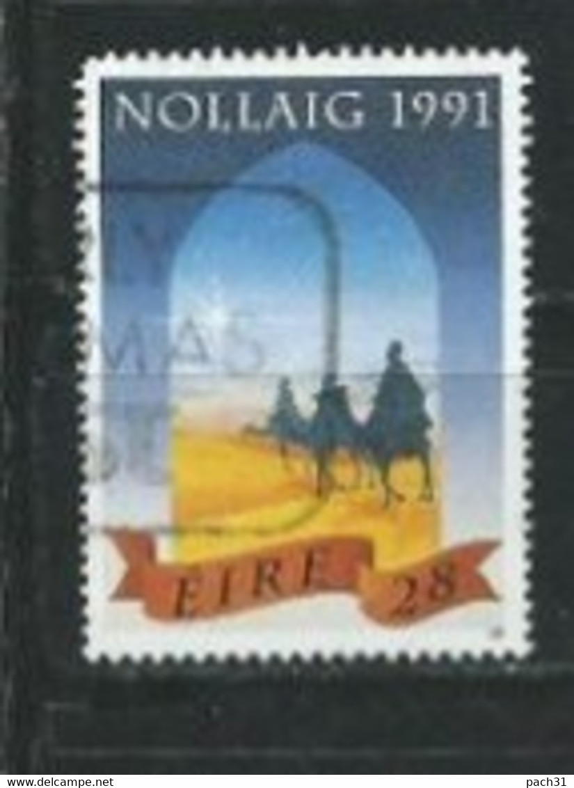 Irlande   N° YT 781 Oblitéré  Noel  1991 - Used Stamps