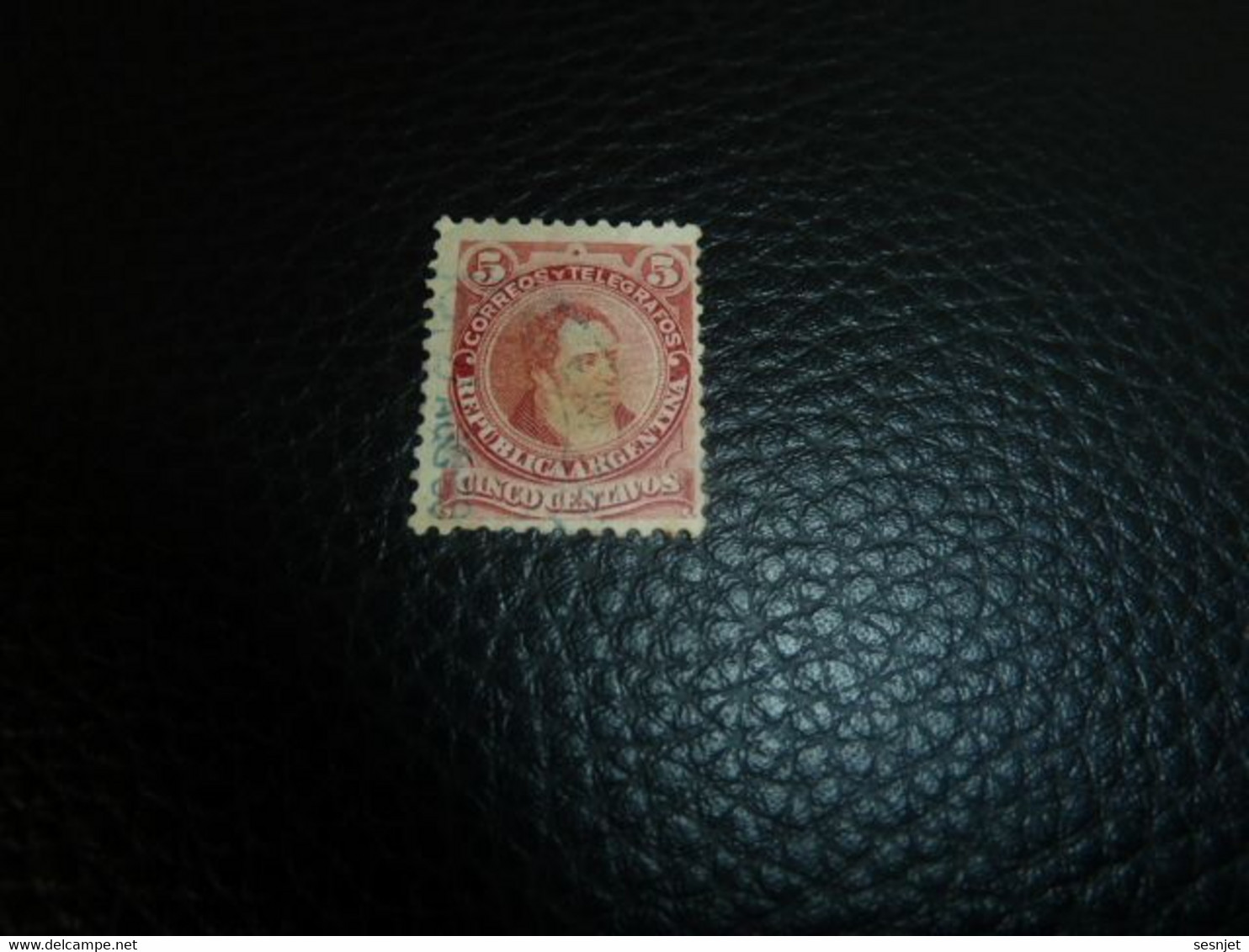 Republica Argentina - Bernardino Rivadavia - Cinco Centavos - Yt 78 - Rouge - Oblitéré - Année 1891 - - Used Stamps