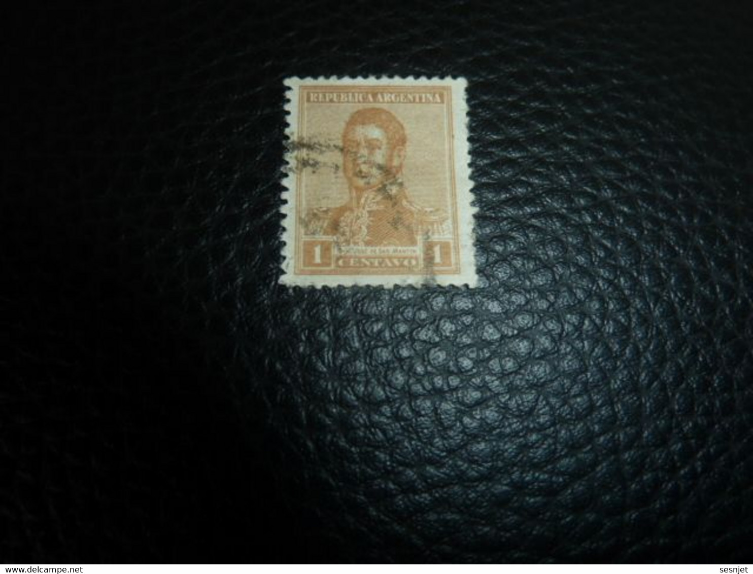 Republica Argentina - José De San Martin - 1 Centavo - Yt 277 - Bistre-jaune - Oblitéré - Année 1923 - - Used Stamps
