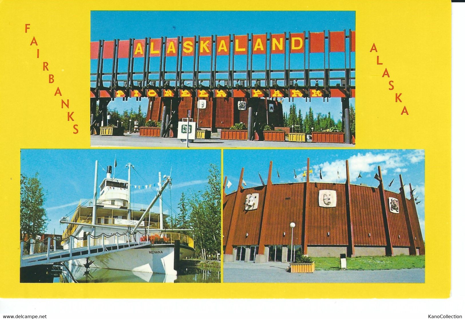 Fairbanks, Alaska, „Alaskaland“, Nicht Gelaufen - Fairbanks