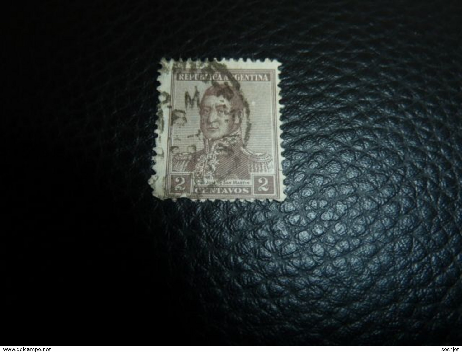 Republica Argentina -José De San Martin - 2 Centavos - Yt 278 - Brun - Oblitéré - Année 1923 - - Used Stamps