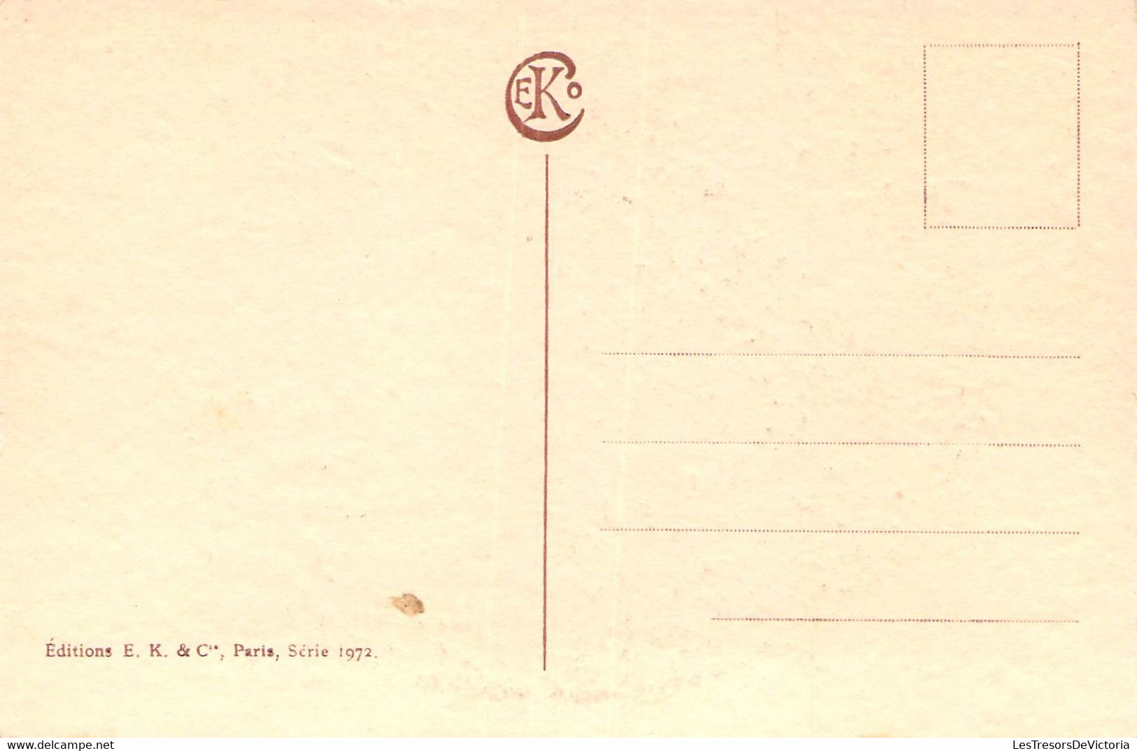 Illustrateur - Hardy - Edit. E.K. Et Cie - Colorisé - Femme Et Son Chien En Promenade- Carte Postale Ancienne - Hardy, Florence
