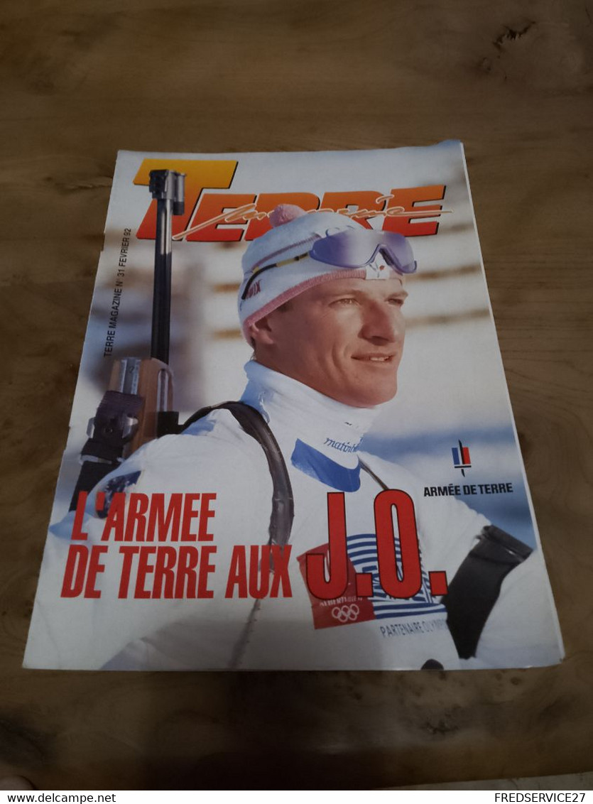 75/ TERRE MAGAZINE SOMMAIRE EN PHOTO N° 31  1992 L ARMEE DE TERRE AUX J O - Weapons