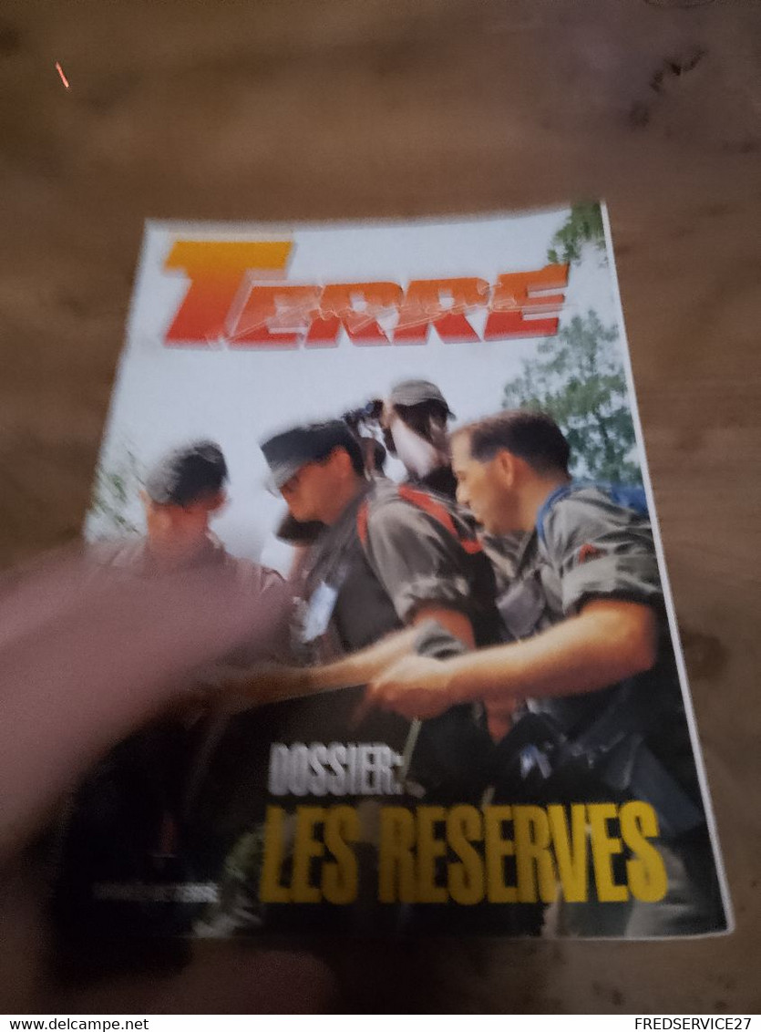 75/ TERRE MAGAZINE SOMMAIRE EN PHOTO N° 30 1992 DOSSIER LES RESERVES - Armas