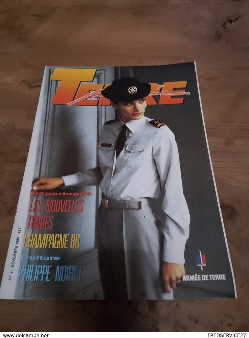 75/ TERRE MAGAZINE SOMMAIRE EN PHOTO N° 9  LES NOUVELLES TENUES 1989 - Weapons