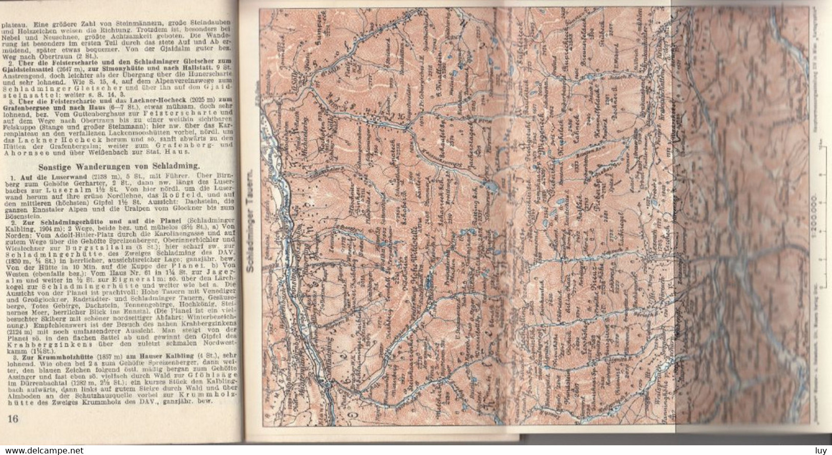 Reise- Und Wanderbuch STEIERMARK - Das Ennstal Und Das Ausseer Becken,  1939 - Oostenrijk