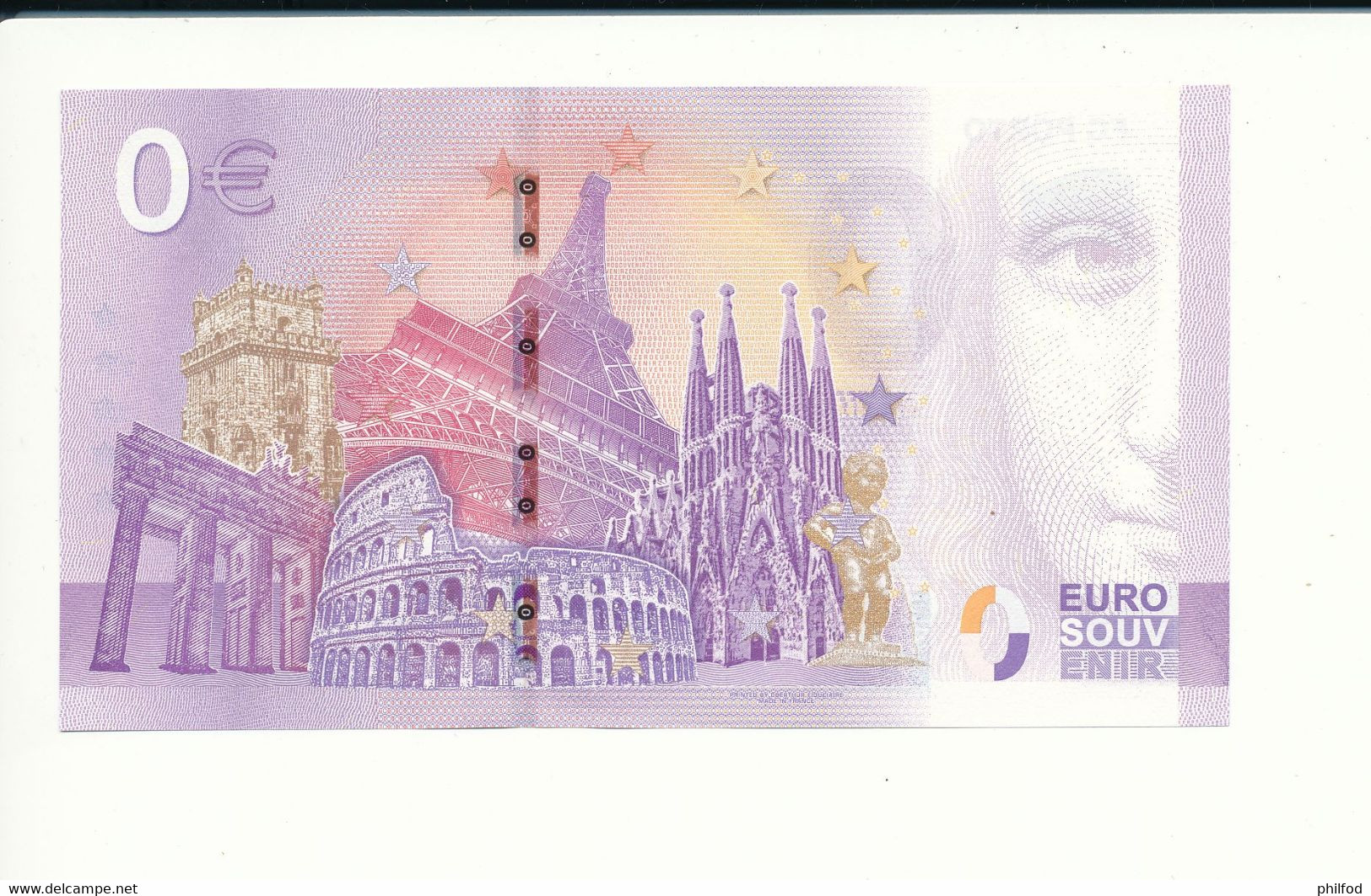 Billet Touristique 0 Euro - FC PORTO - MEAP - 2020-5 - N° 179 - Autres & Non Classés