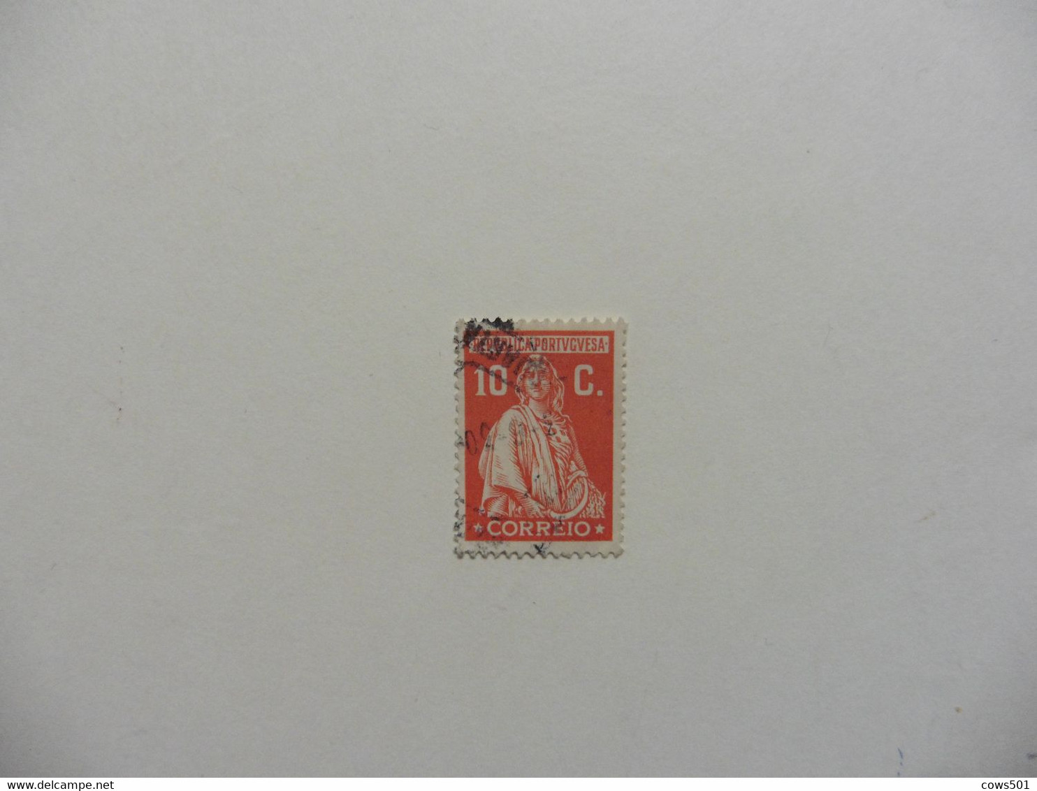 Portugal > 1910-... République > 1910-49 > Type Rr :timbre N° 419  Oblitéré - Altri & Non Classificati