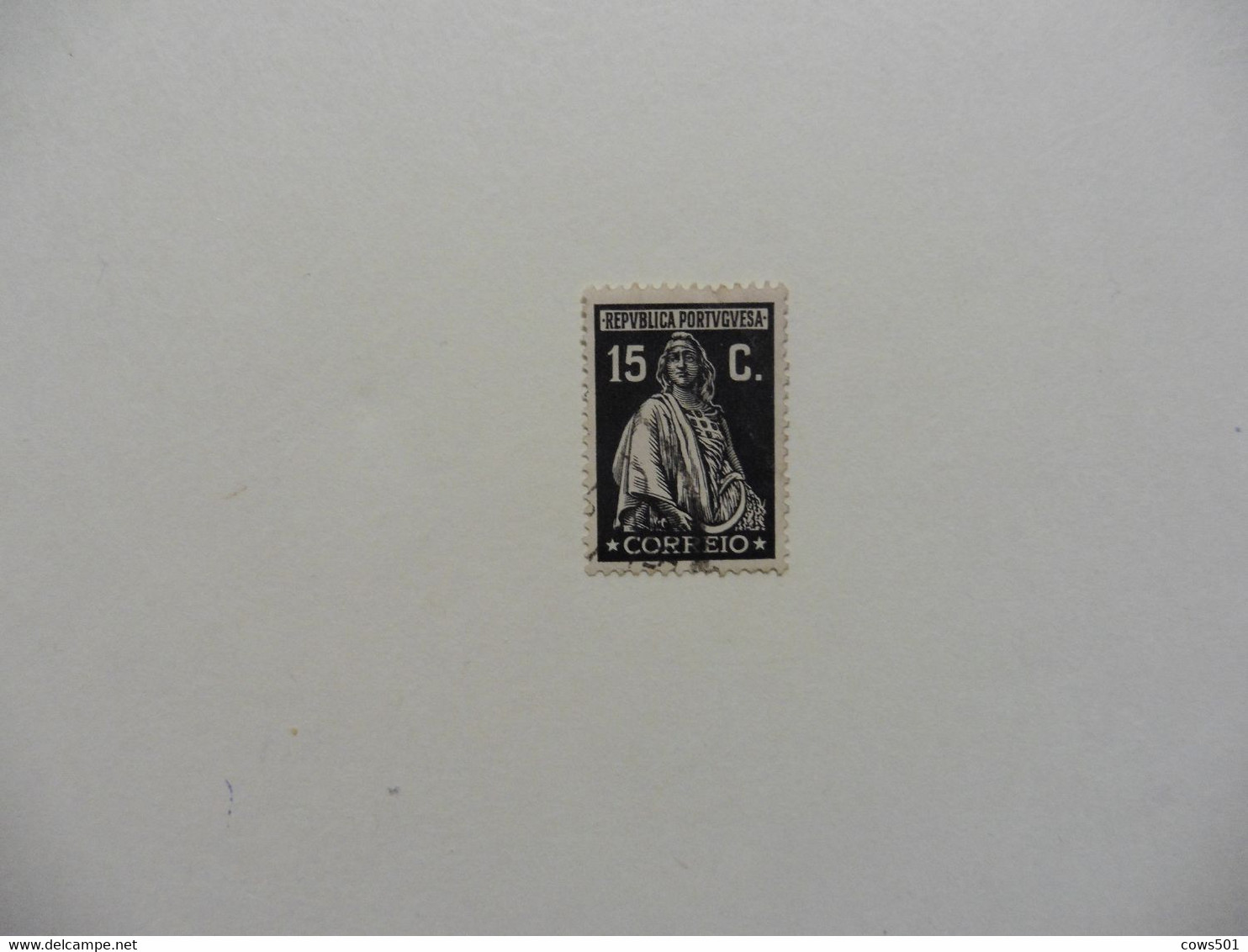 Portugal > 1910-... République > 1910-49 > Type Rr :timbre N° 420  Oblitéré - Other & Unclassified