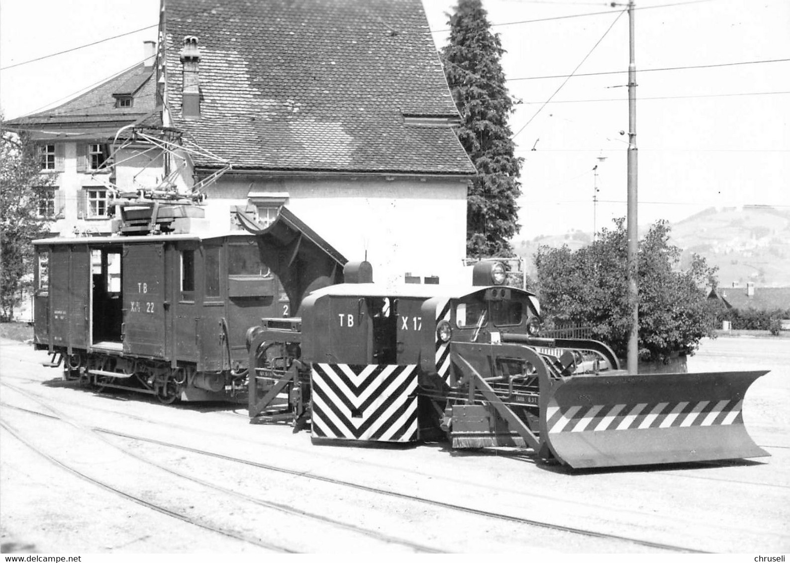 Eisenbahn Trams Ernst Leutwiler  Speicher - Speicher