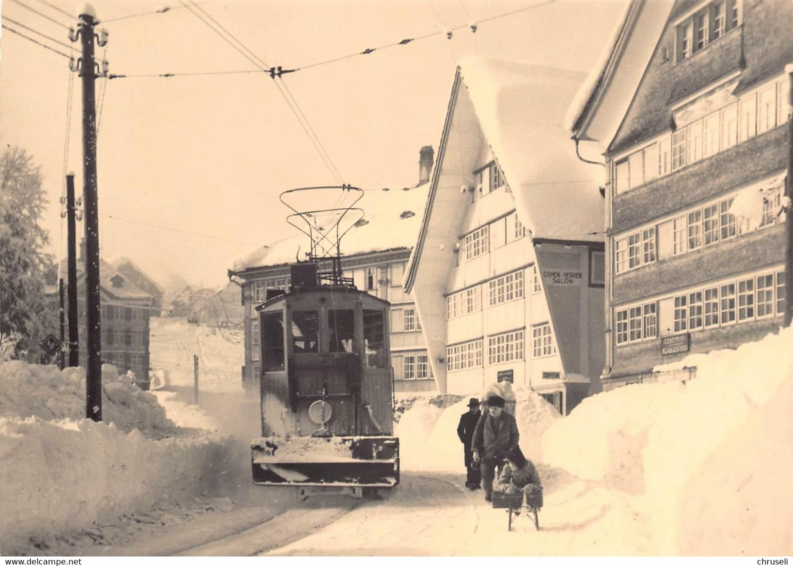 Eisenbahn Trams Ernst Leutwiler Speicher - Speicher