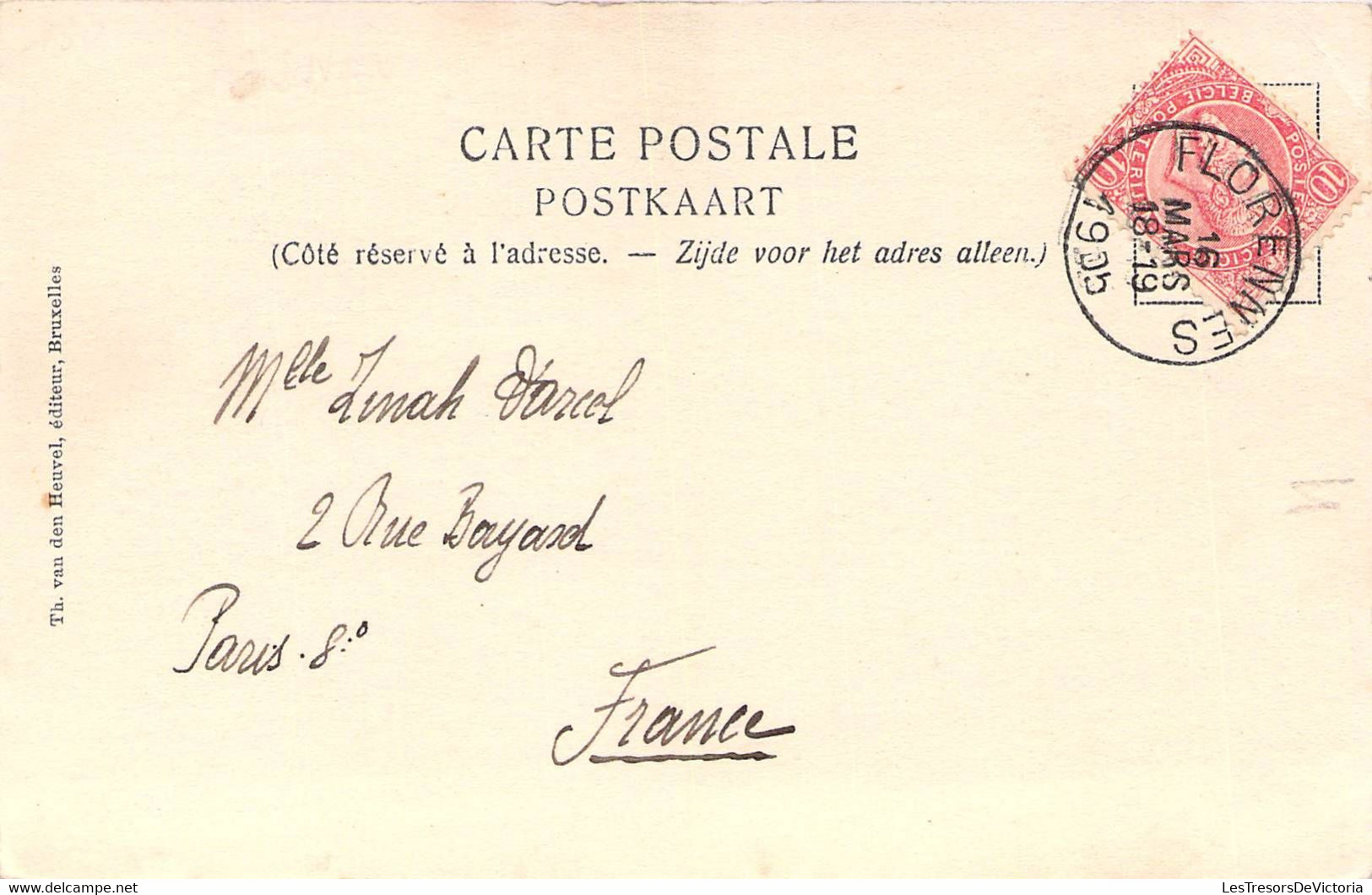 Belgique - Marneffe - Le Château - Edit. Th. Van Den Heuvel - Oblitéré Florennes 1905 - Carte Postale Ancienne - Hoei