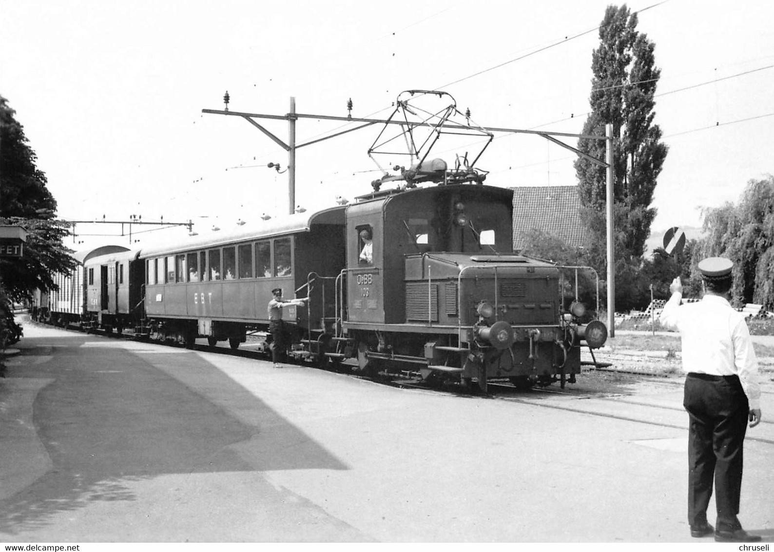 Eisenbahn Trams Ernst Leutwiler  Oensingen - Oensingen