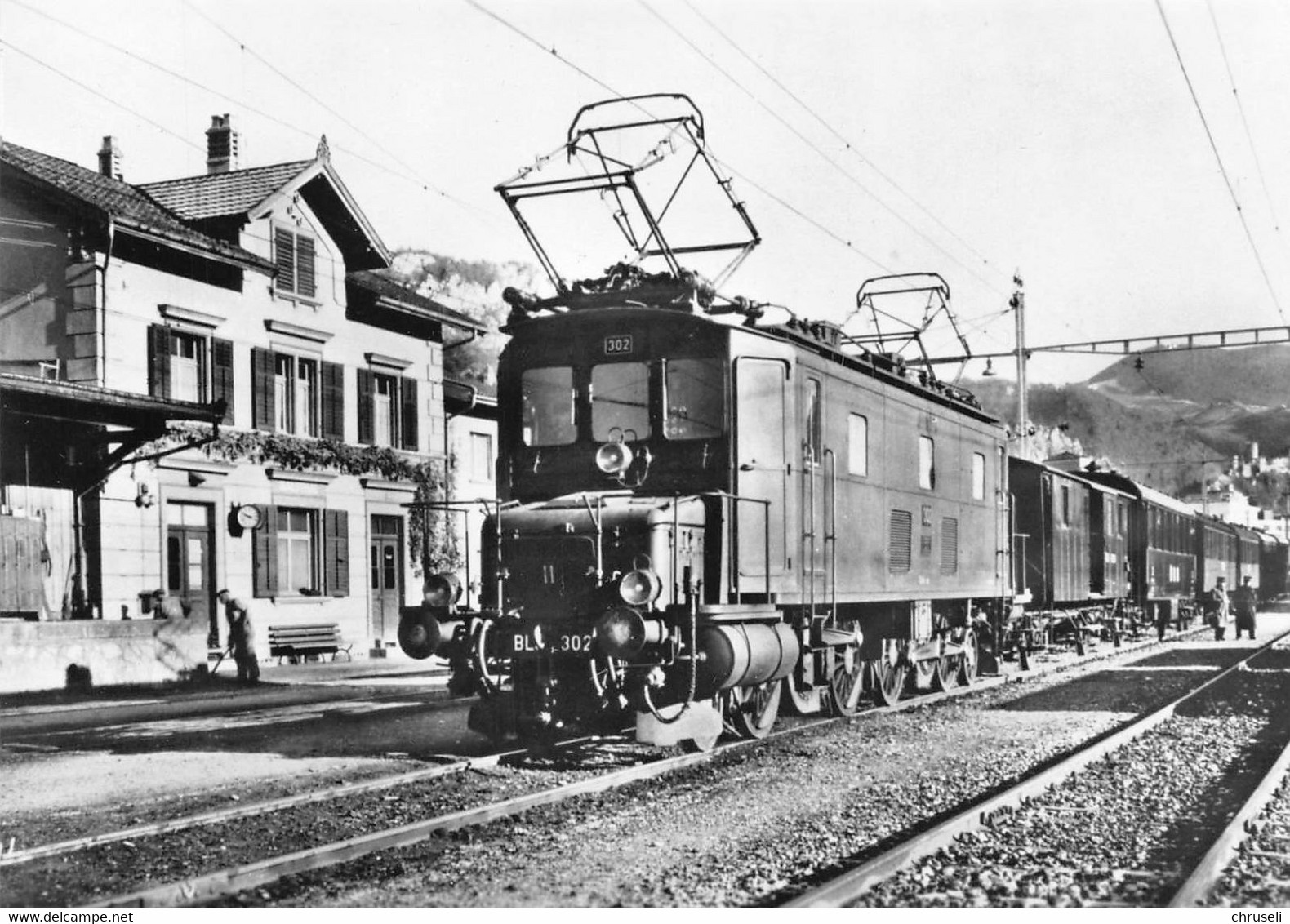 Eisenbahn Trams Ernst Leutwiler  Balsthal - Balsthal