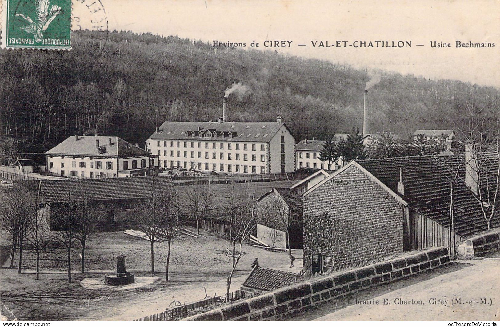 FRANCE - 54 - VAL ET CHATILLON - Environs De Cirey - Usine Bechmains - E CHARTON - Carte Postale Ancienne - Autres & Non Classés