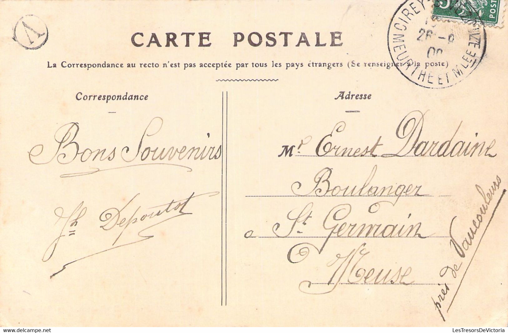 FRANCE - 54 - VAL ET CHATILLON - Environs De Cirey - Usine Bechmains - E CHARTON - Carte Postale Ancienne - Other & Unclassified