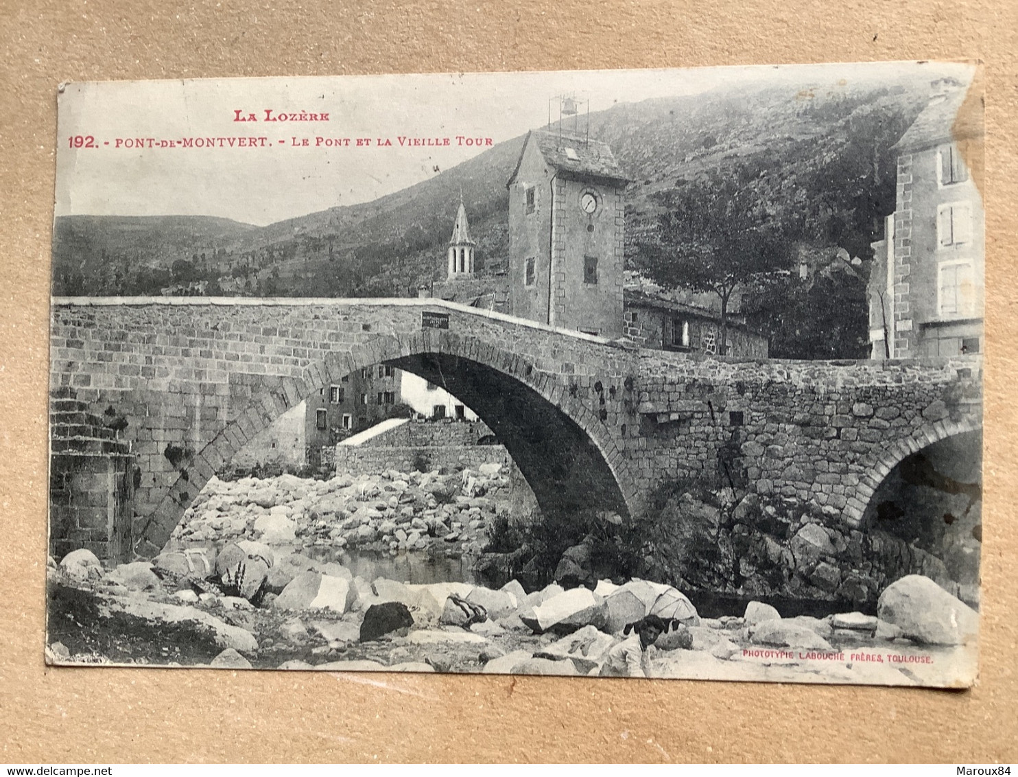 Lozère Pont De Montvert Le Pont Et La Vieille Tours - Le Pont De Montvert