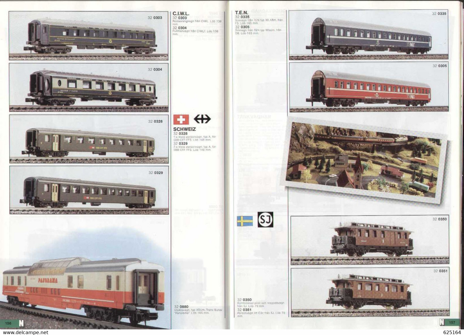 Catalogue LIMA 1986/87 Modell Järnväg/-bane - Scandinavisk Utgävä HO/N - En Suédois - Ohne Zuordnung