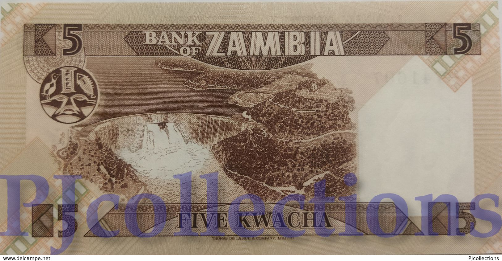 ZAMBIA 5 KWACHA 1988 PICK 25d UNC - Zambie