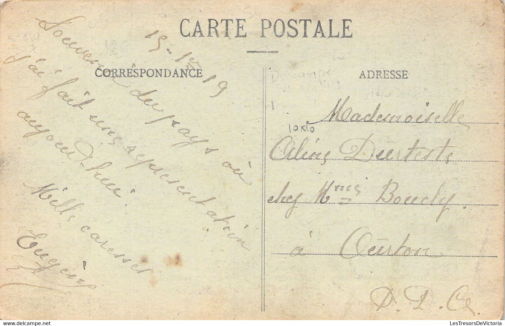 FRANCE - 54 - NEUVES MAISONS - Vers La Poste - L'école Des Filles - Gaspard éditeur - Carte Postale Ancienne - Neuves Maisons