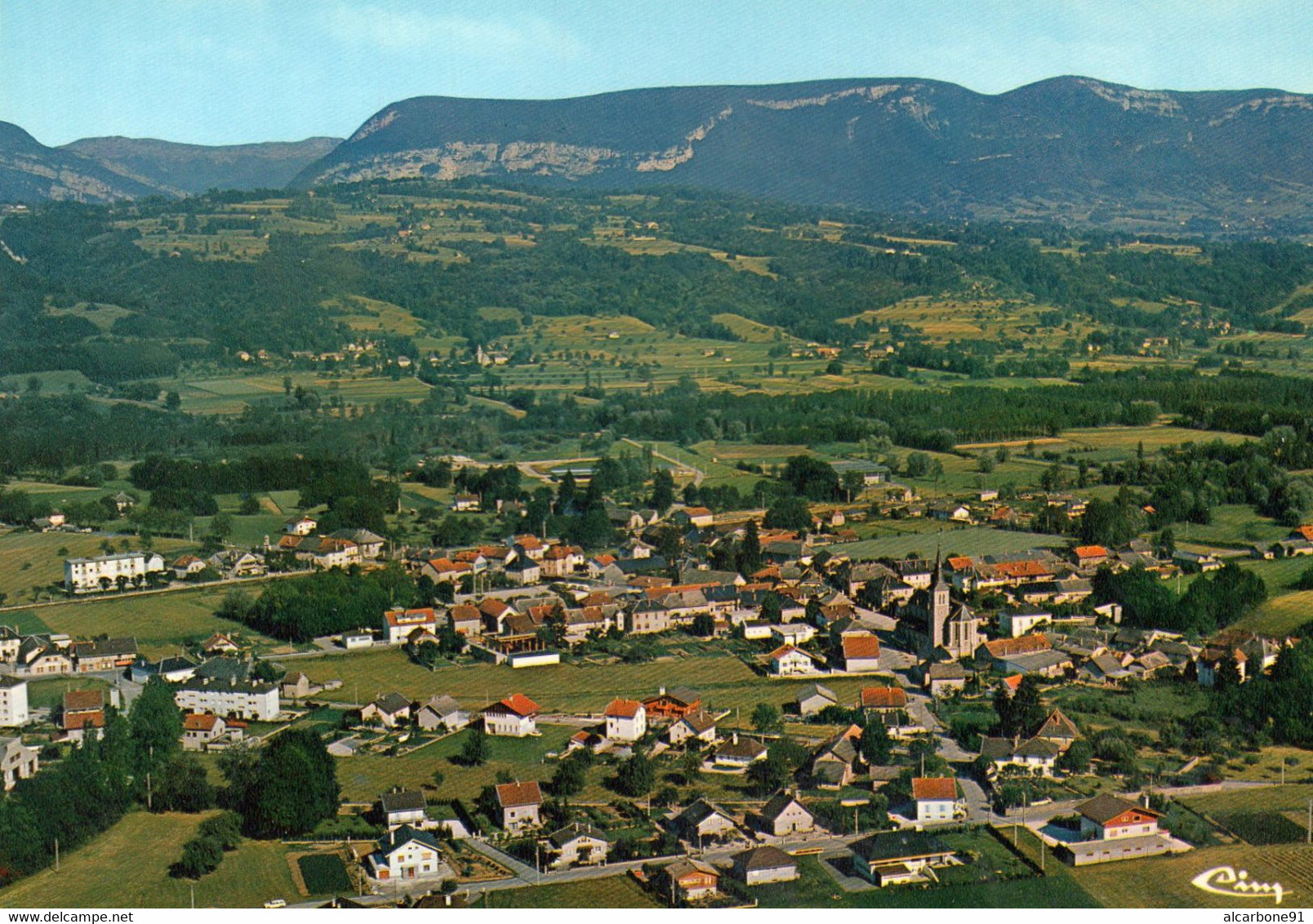 ALBENS - Vue Générale Aérienne - Albens