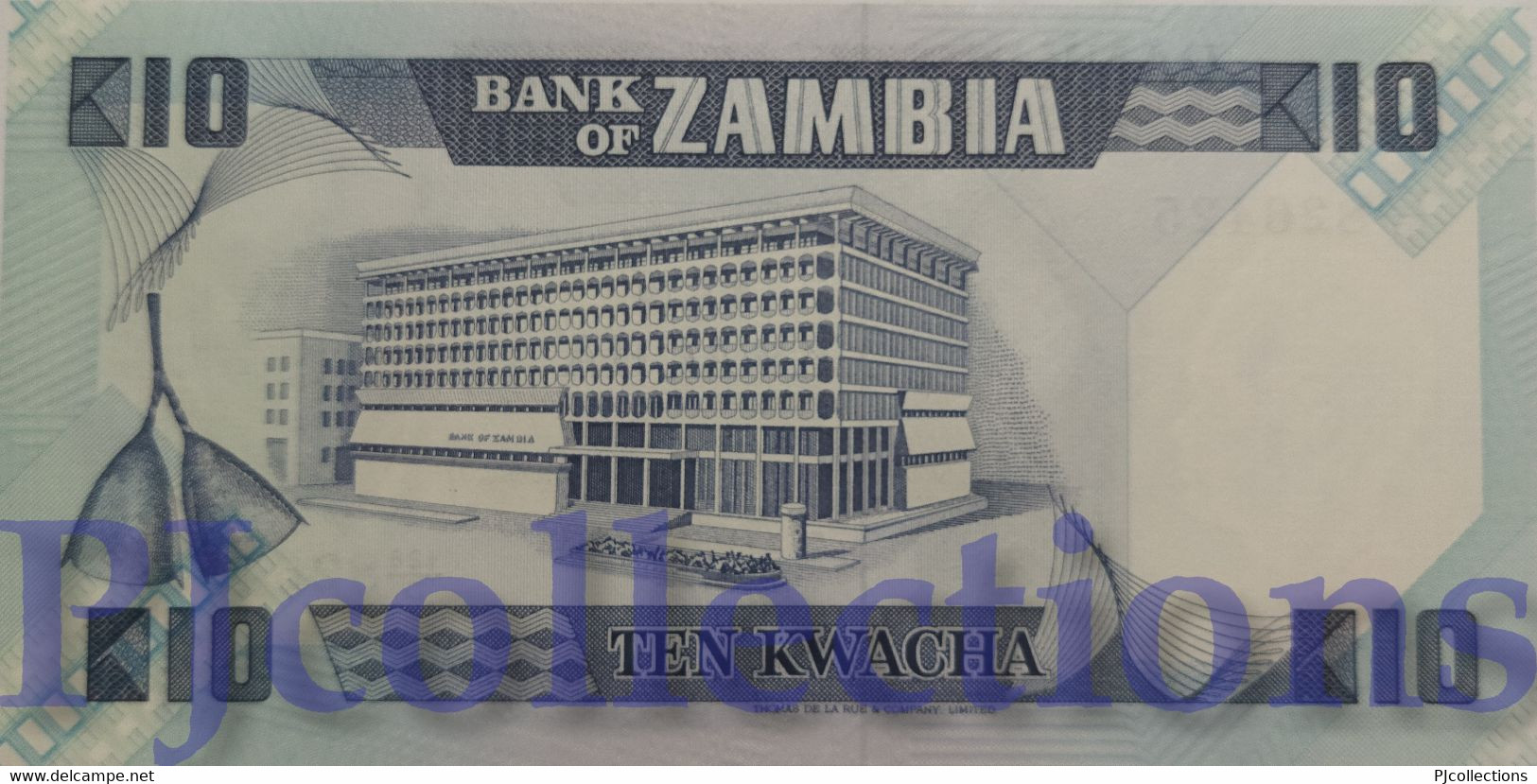 ZAMBIA 10 KWACHA 1986 PICK 26e UNC - Zambie