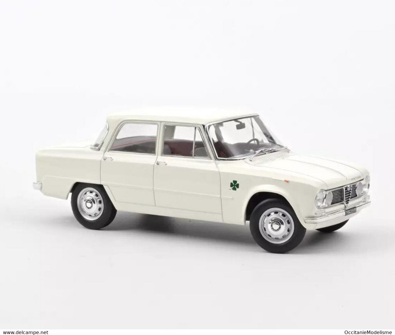 Norev - ALFA ROMEO GIUILIA TI Super 1963 Blanc Réf. 187970 Neuf NBO 1/18 - Norev