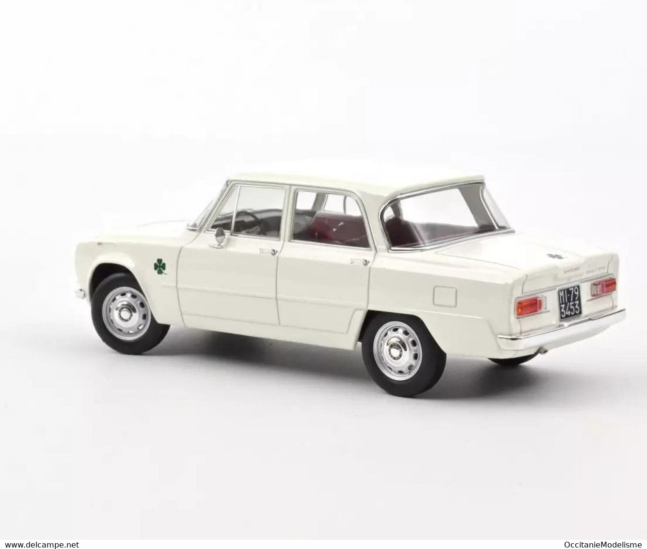 Norev - ALFA ROMEO GIUILIA TI Super 1963 Blanc Réf. 187970 Neuf NBO 1/18 - Norev