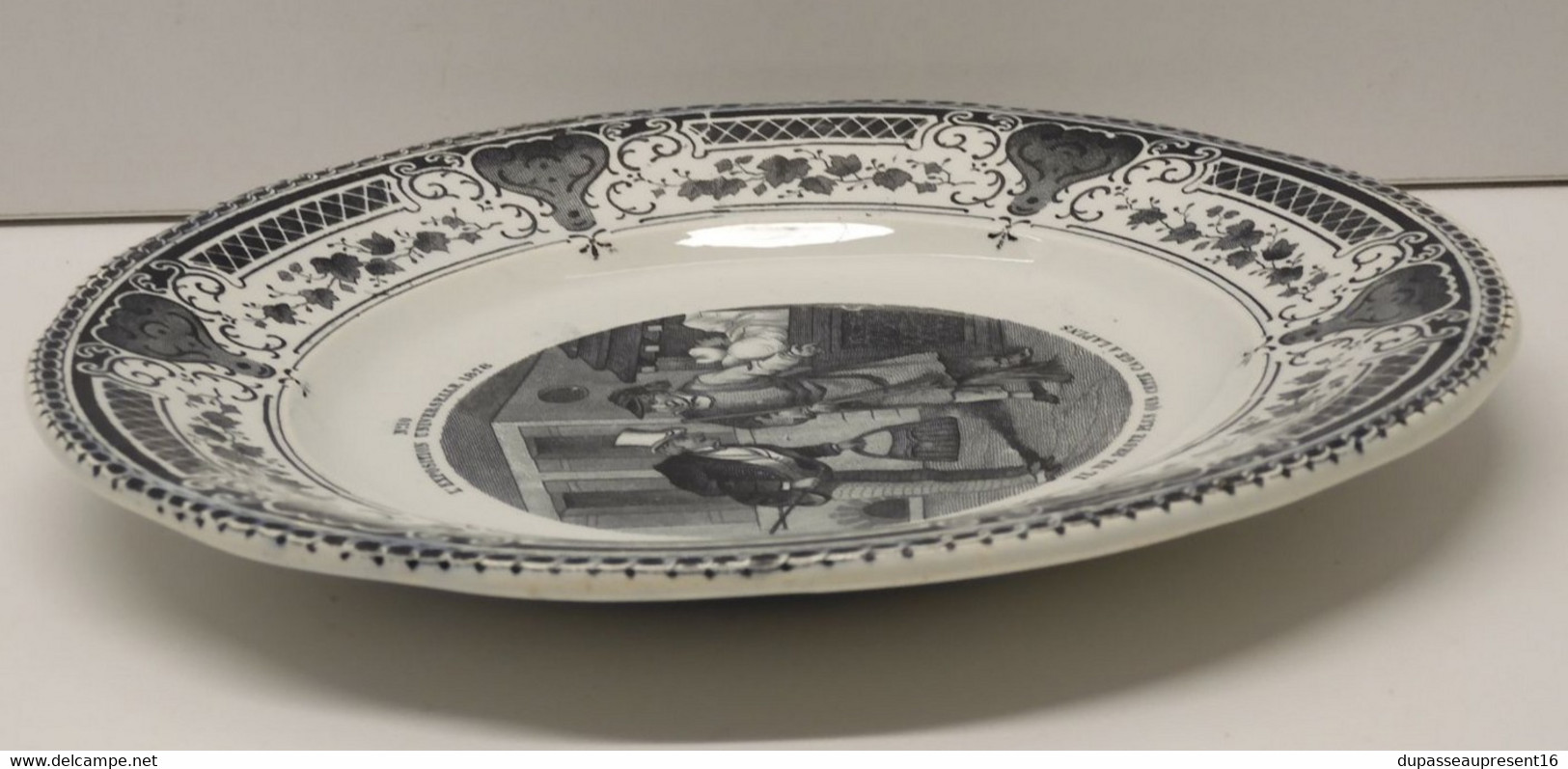 *PETITE ASSIETTE CERAMIQUE CREIL & MONTEREAU EXPOSITION UNIVERSELLE 1878 N 10  E