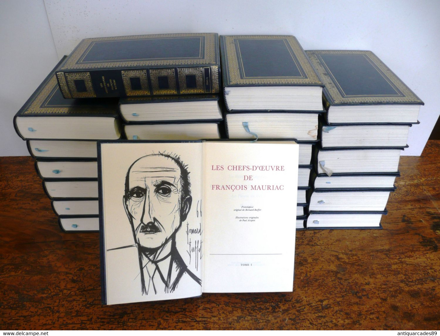 Les Chefs D'oeuvre De François MAURIAC 28 Volumes - Wholesale, Bulk Lots