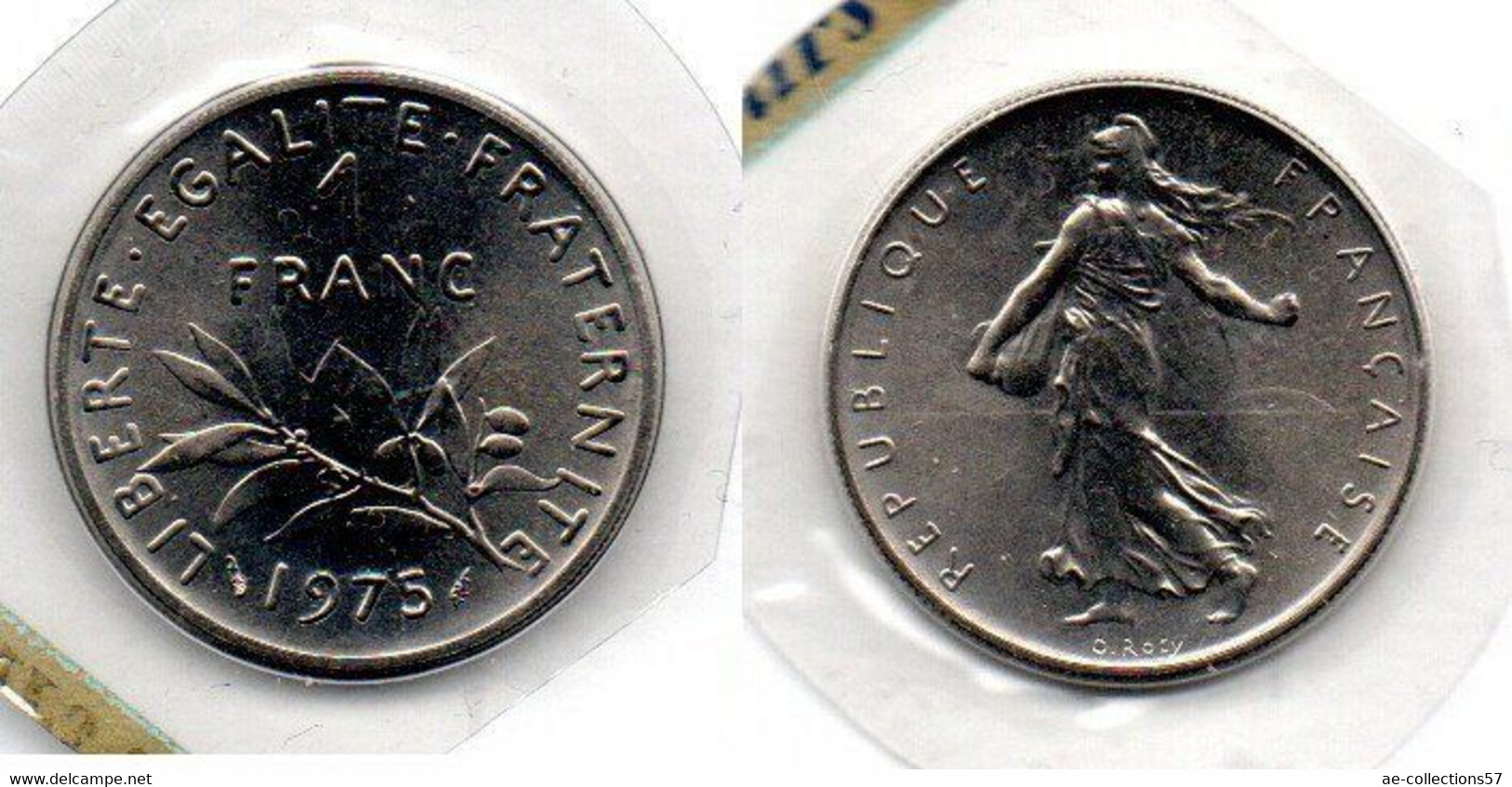 MA 19963  / 1 Franc 1975 FDC - 1 Franc