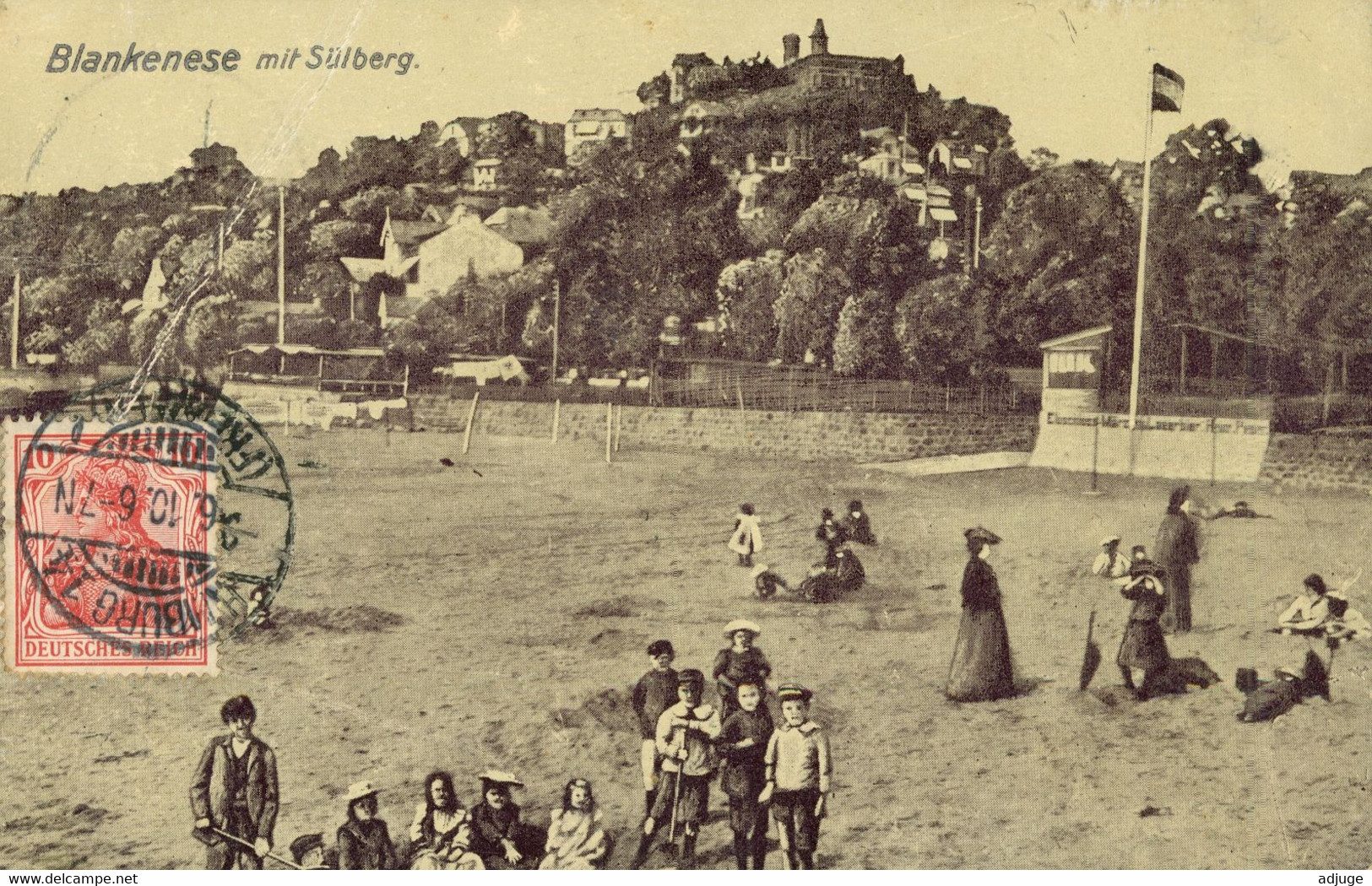 HAMBURG - Blankenese Mit Sülberg_ Jar.1910 - 2 Scan*** - Blankenese