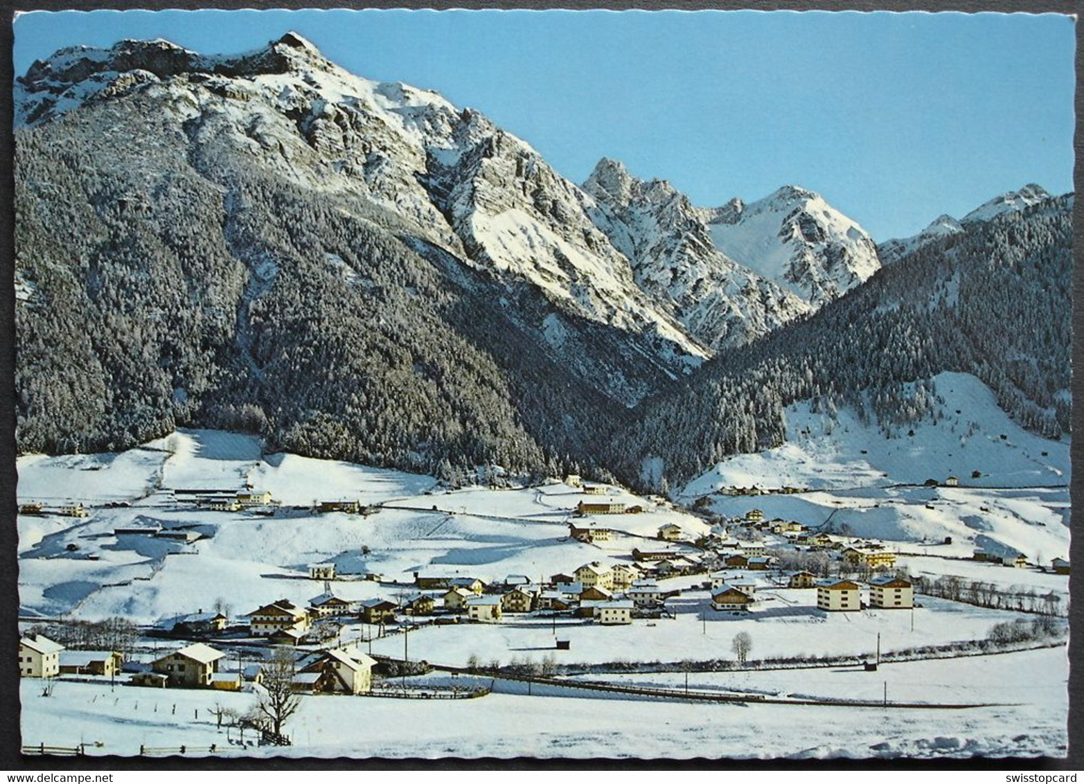 NEUSTIFT Stubaital Neder 1000m Blick Gegen Pinnistal - Neustift Im Stubaital