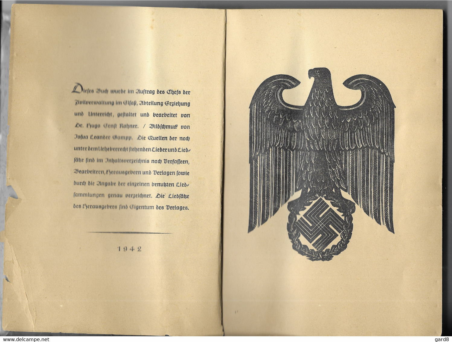 Livre Publié En 1942  (253 Pages)  - Epoque Du NSDAP - Militär & Polizei