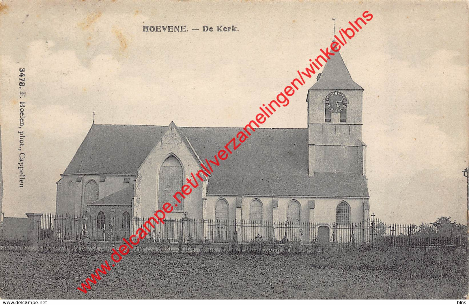 De Kerk - F. Hoelen 3478 - Hoevenen - Stabrök