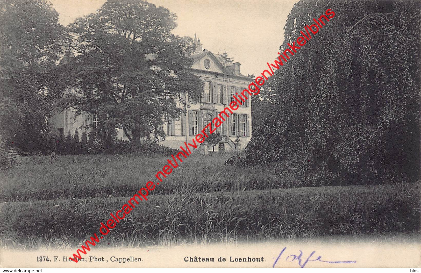 Château De Loenhout - F. Hoelen 1974 - Loenhout - Wuustwezel - Wuustwezel