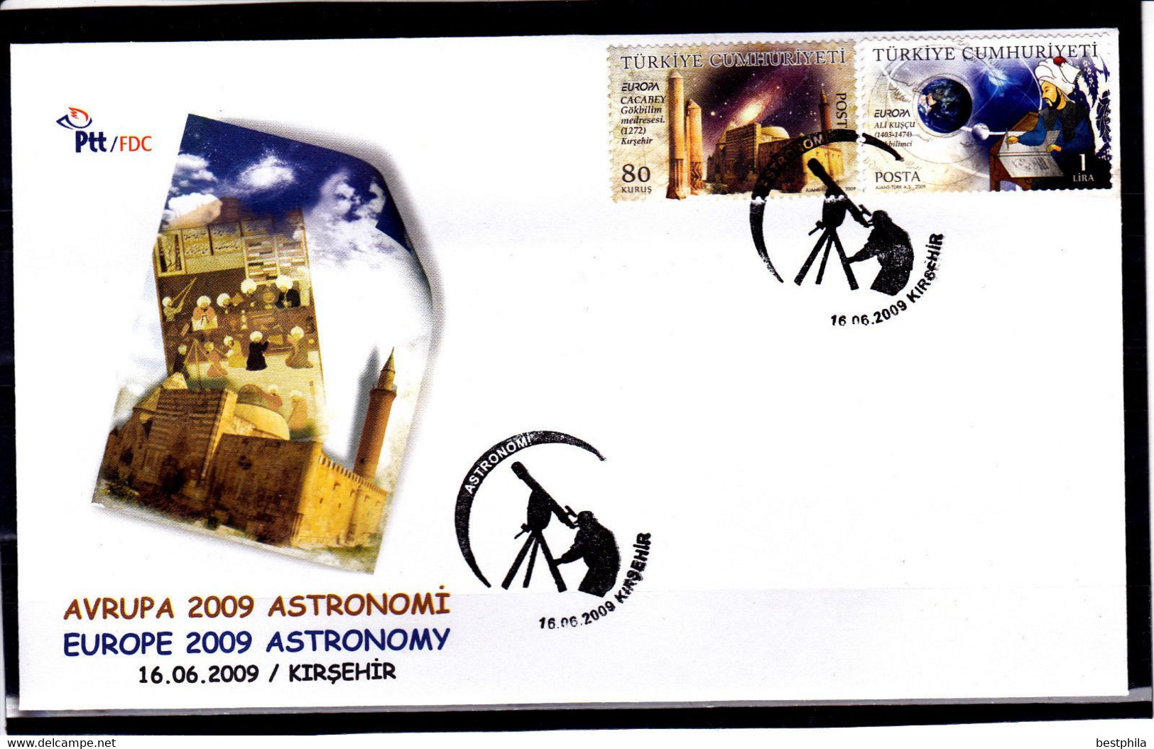 Europa Cept - 2009 - Turkey, Turquie, Türkei /// First Day Cover. & FDC - Covers & Documents