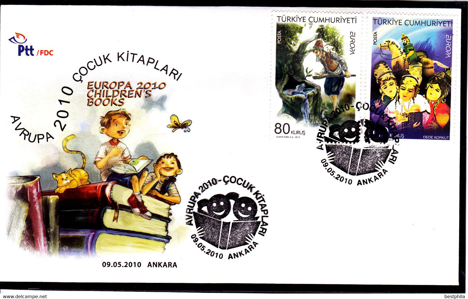 Europa Cept - 2010 - Turkey, Turquie, Türkei /// First Day Cover. & FDC - Briefe U. Dokumente