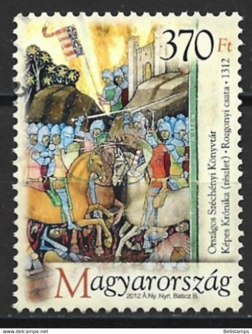 Hungary 2012. Scott #4247 (U) Battle Of Rozgony, 700th Anniv.  *Complete Issue* - Gebruikt