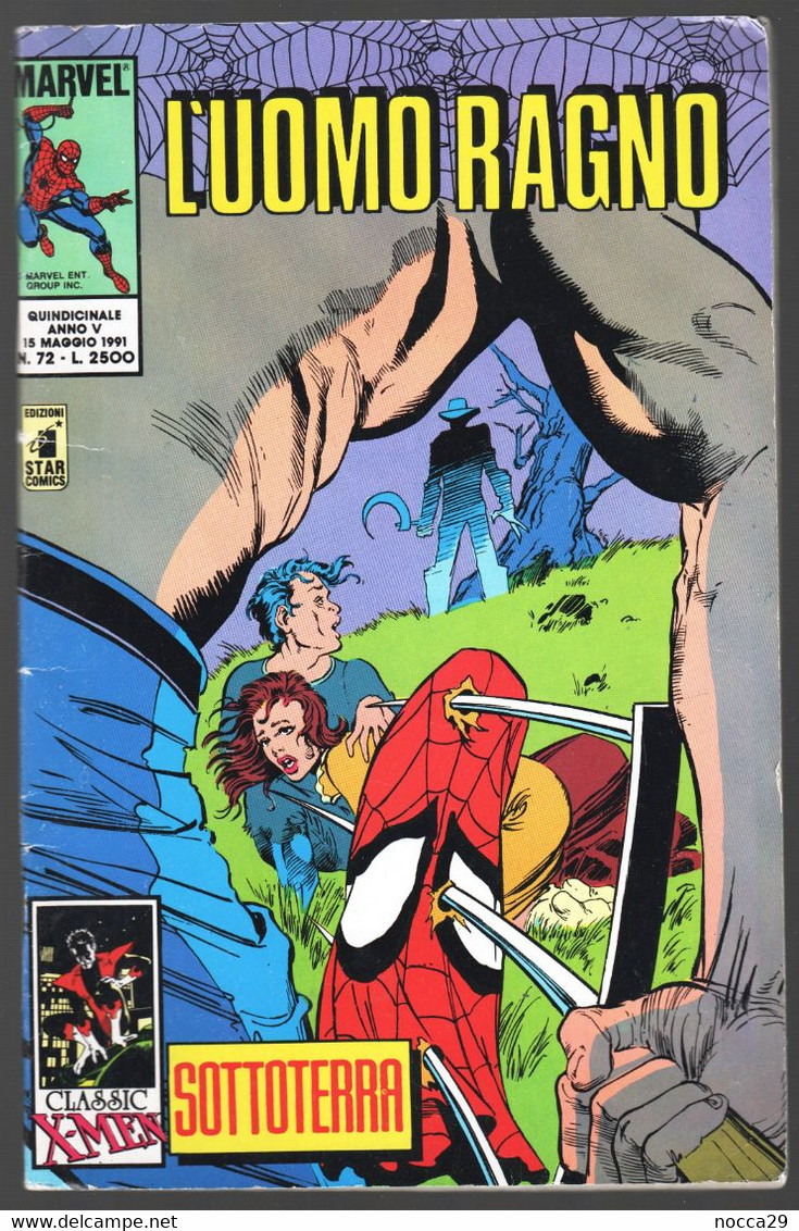 FUMETTO - L'UOMO RAGNO N° 72 - 15 MAGGIO 1991 - Spider-Man