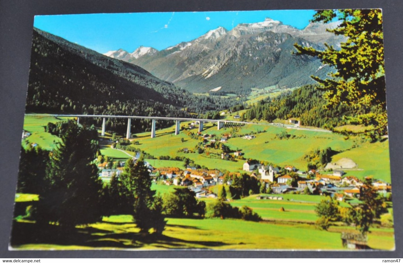 Steinach Luftkurort Mit Gschnitzltalbrücke - Tiroler Kunstverlag Chizzali, Innsbruck - # 32 129 - Steinach Am Brenner