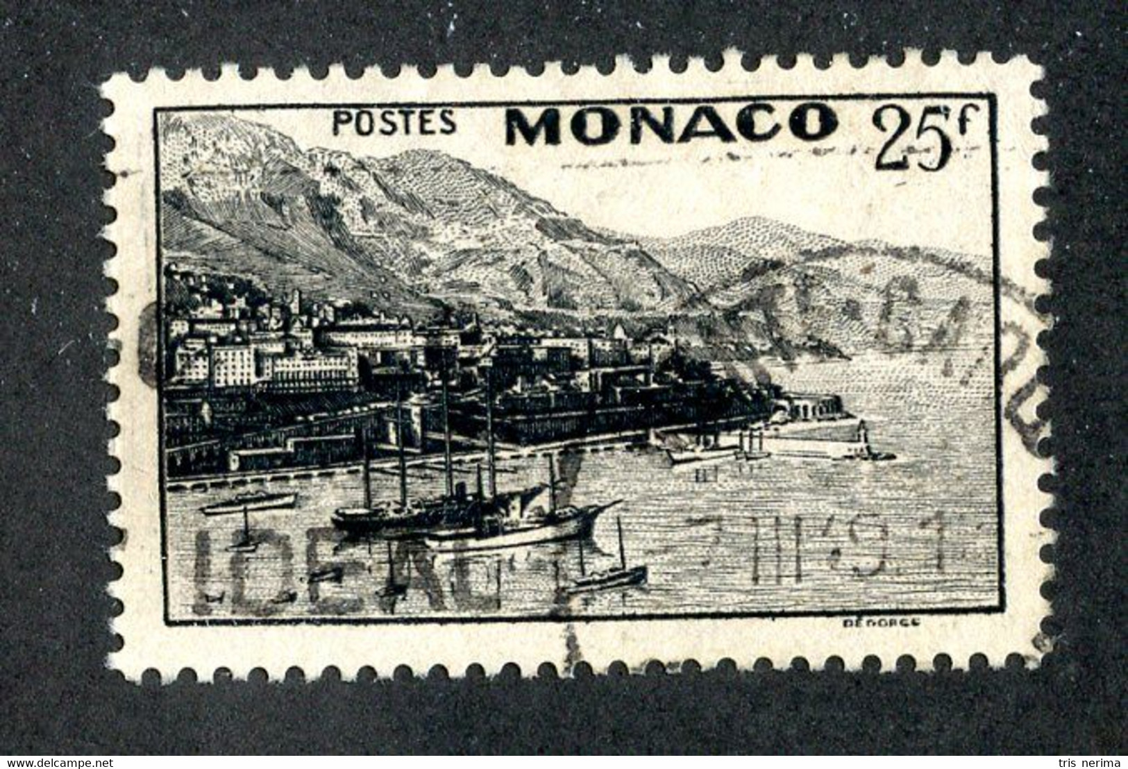 1942 Monaco 1948 YT.313 Used ( All Offers 20% Off! ) - Oblitérés