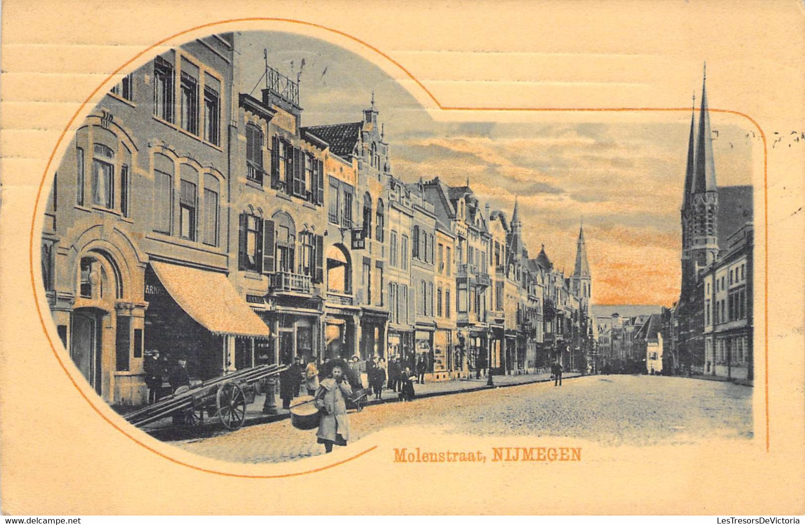 Pays Bas - Nijmegen - Molenstraat - Colorisé - Animé - Carte Postale Ancienne - Nijmegen