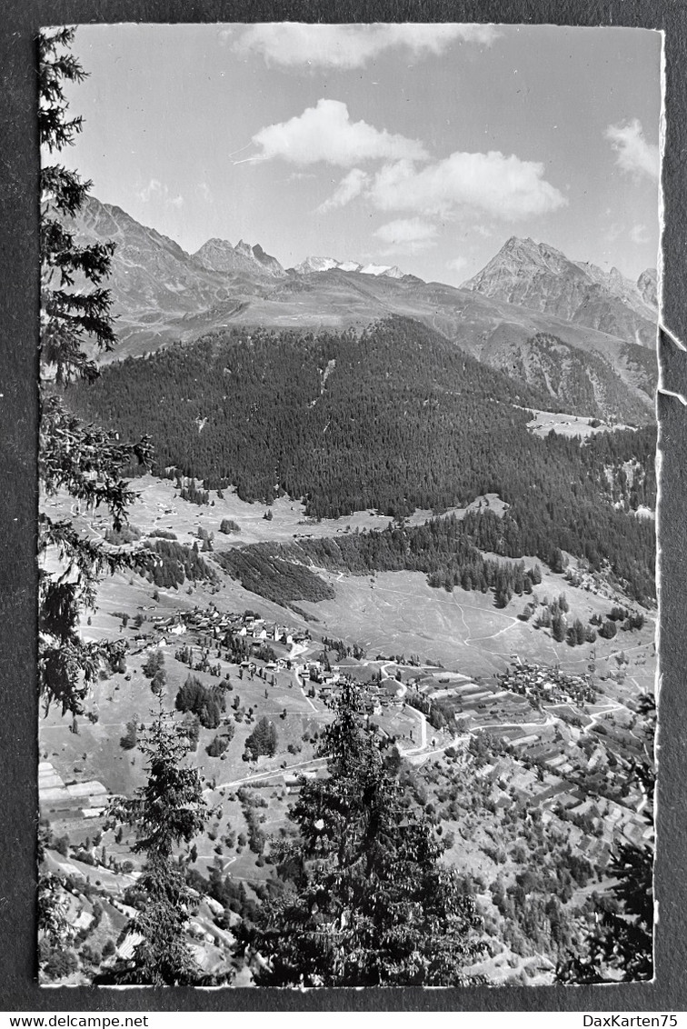 Verbier Et Médières, Bagnes. Les Mts. De Slon, Le Mt. Fort Et Le Bec Des Roxes/ Photo Gyger Adelboden - Bagnes