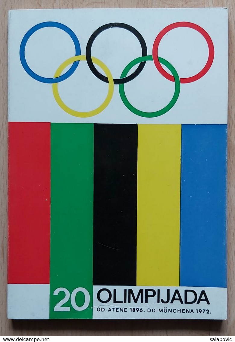 20 Olympics - From Athens 1896 To Munich 1972., 20 Olimpijada - Od Atene 1896. Do Münchena 1972. - Libros