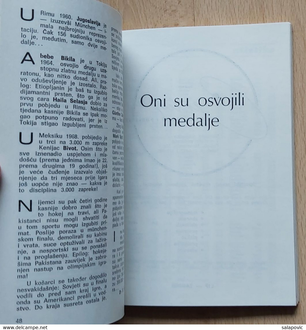 20 Olympics - From Athens 1896 to Munich 1972., 20 Olimpijada - Od Atene 1896. do Münchena 1972.