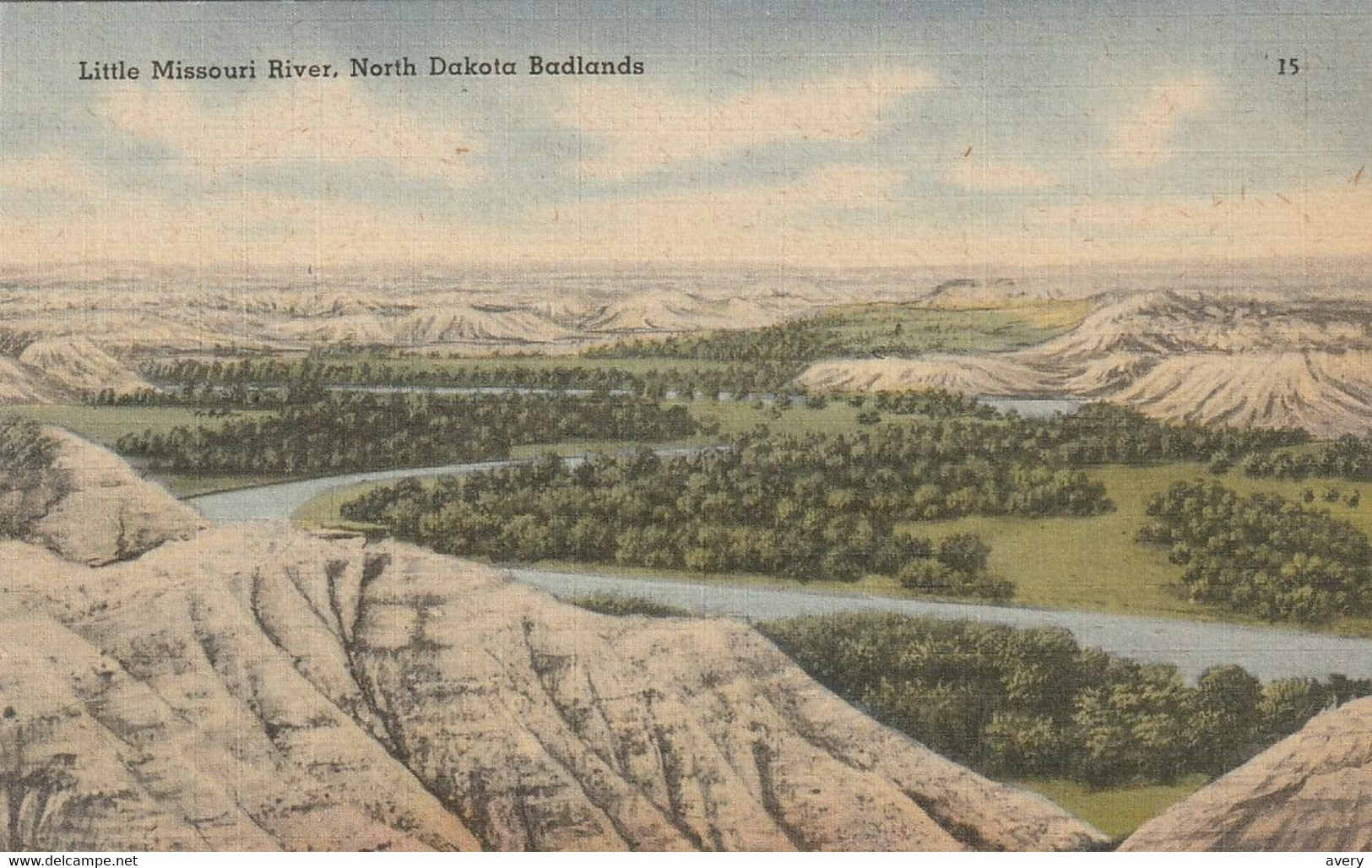 Little Missouri River, North Dakota Badlands - Andere & Zonder Classificatie