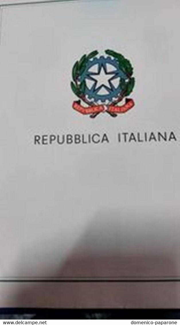 (us253)ITALIA DAL 1986  AL 1996 ANNATE ASSOLUTAMENTE COMPLETE USATE - Contenitore Per Francobolli