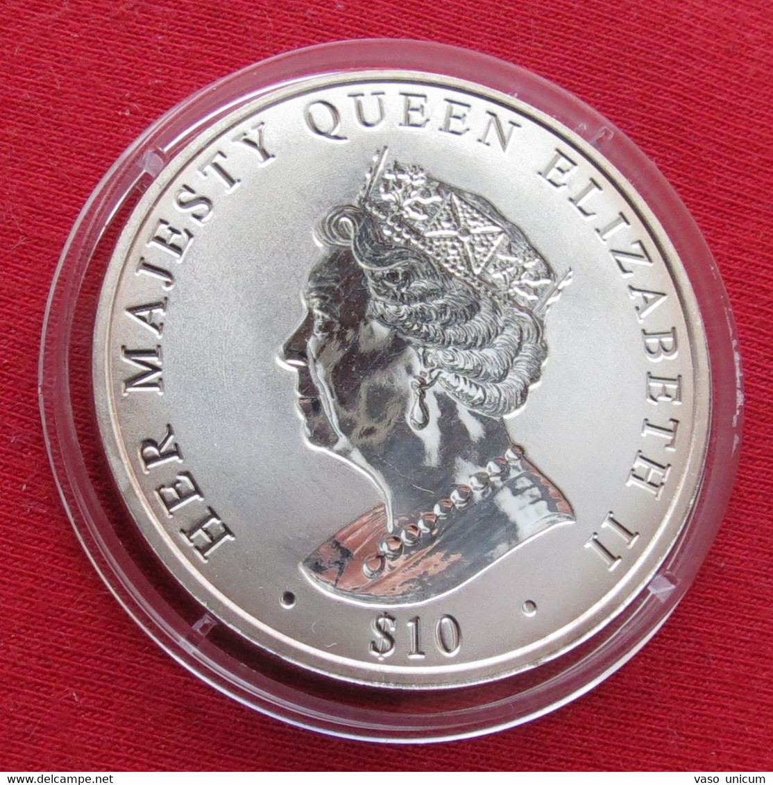 British Virgin Islands 10 $ 2017  Queen - Jungferninseln, Britische